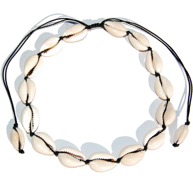 Seestern Sportswear Seestern Halskette Modeschmuck aus Kauri Muscheln Surfer Shell Necklace /2001.bk