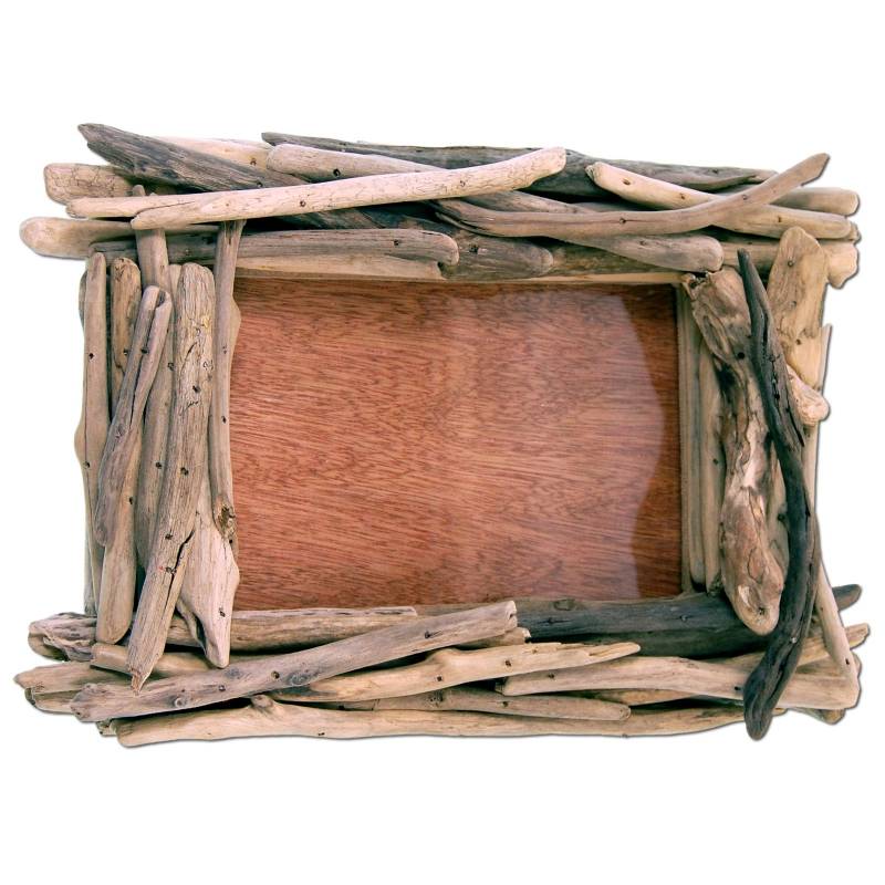 Seestern Sportswear SEESTERN Treibholz Bilderrahmen für 13x18 cm Fotos Wanddeko Driftwood Holzdeko /1437
