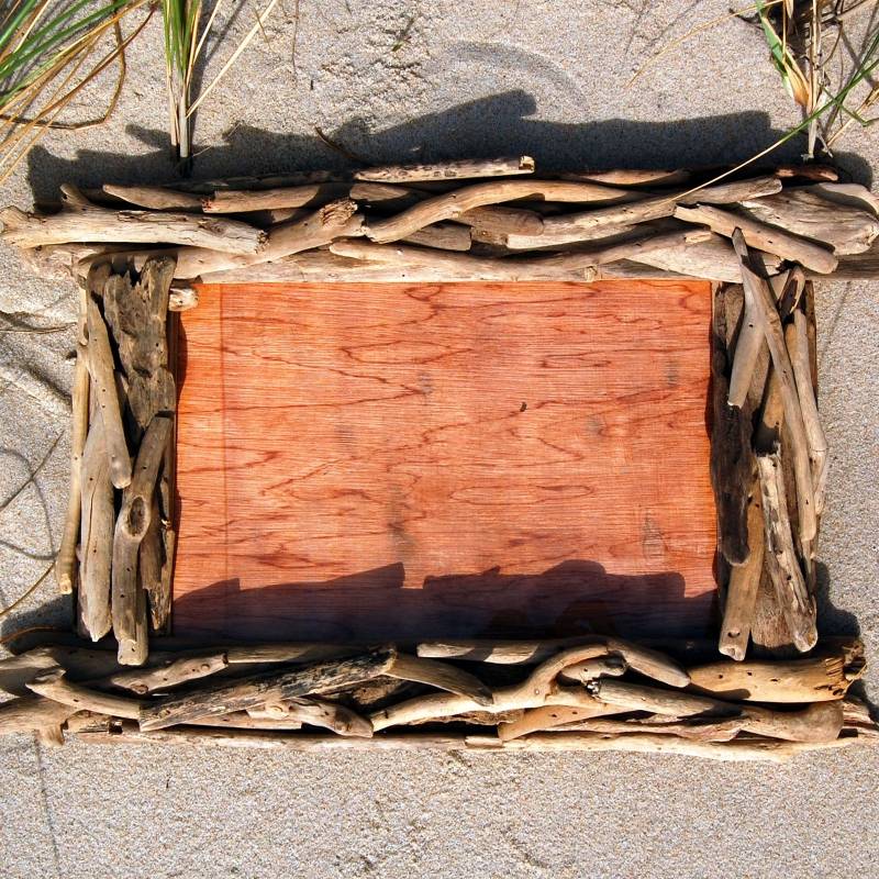 Seestern Sportswear SEESTERN Treibholz Bilderrahmen für 20x30 cm Fotos Wanddeko Driftwood Holzdeko /1438 Auslauf