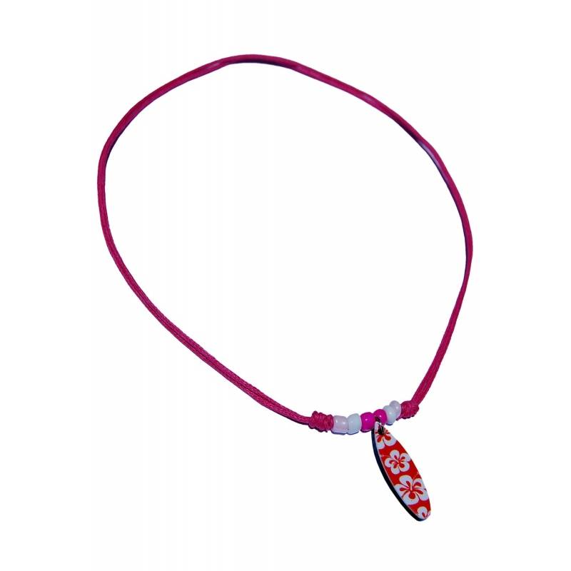 Seestern Sportswear Seestern Halskette Modeschmuck mit Surfboard Nylon Anhänger 2,5 cm variables Halsband /1588 Outlet