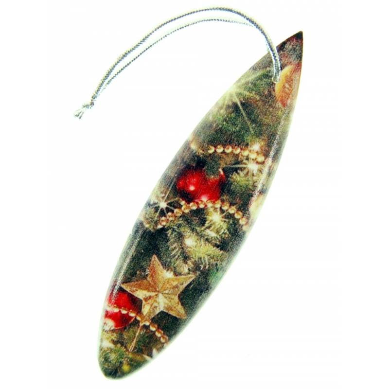 Seestern Sportswear Surfboard Weihnachtsbaum Christbaum Schmuck Weihnachtsdeko Surfing Xmas /1857