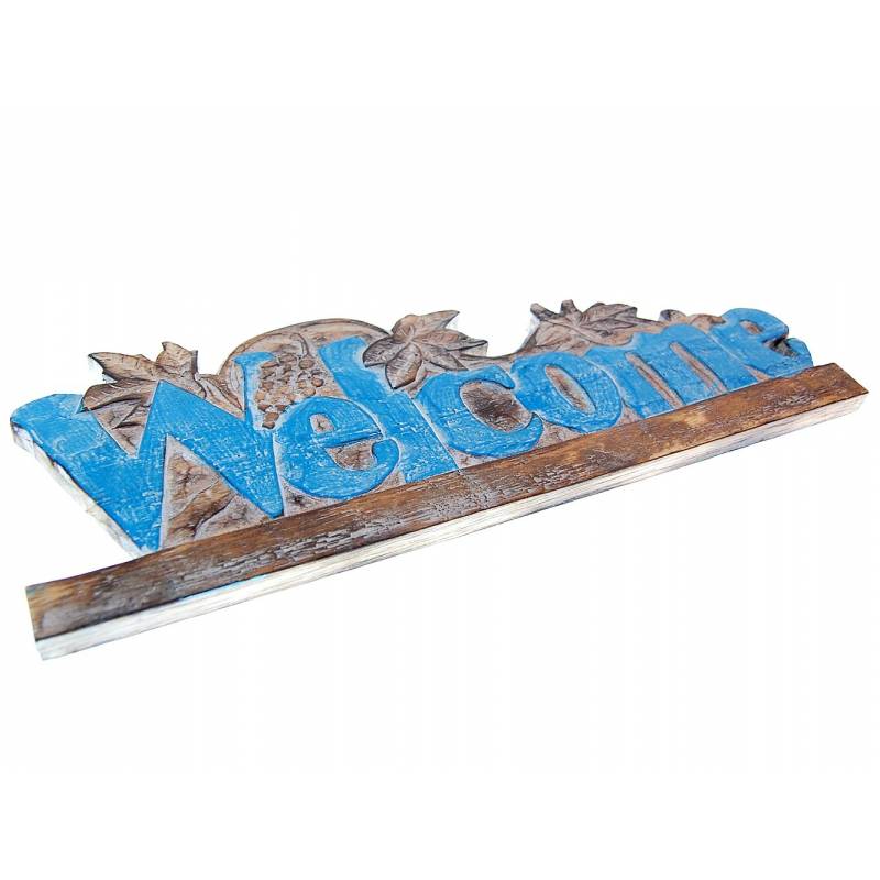Seestern Sportswear Dekorations Holz Wand Schild Welcome Willkommen 41 x 15 cm /1984 Meist gekauft