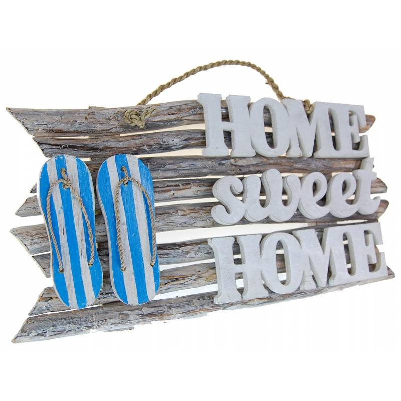 Seestern Sportswear Dekorations Holz Wand Tür Schild Home sweet Home 46 x 24 cm /1992 Blitzverkäufe