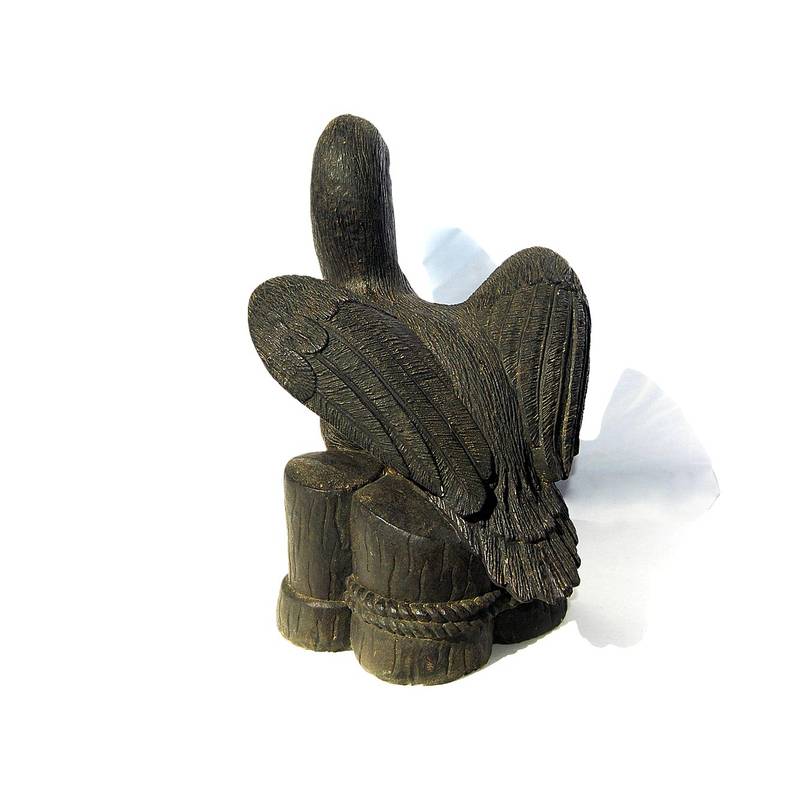 Seestern Sportswear Seestern Homedeko Pelikan Garten Statue Figur Skulptur 50 cm Steinguß für innen & außen /2481 Meist gekauft
