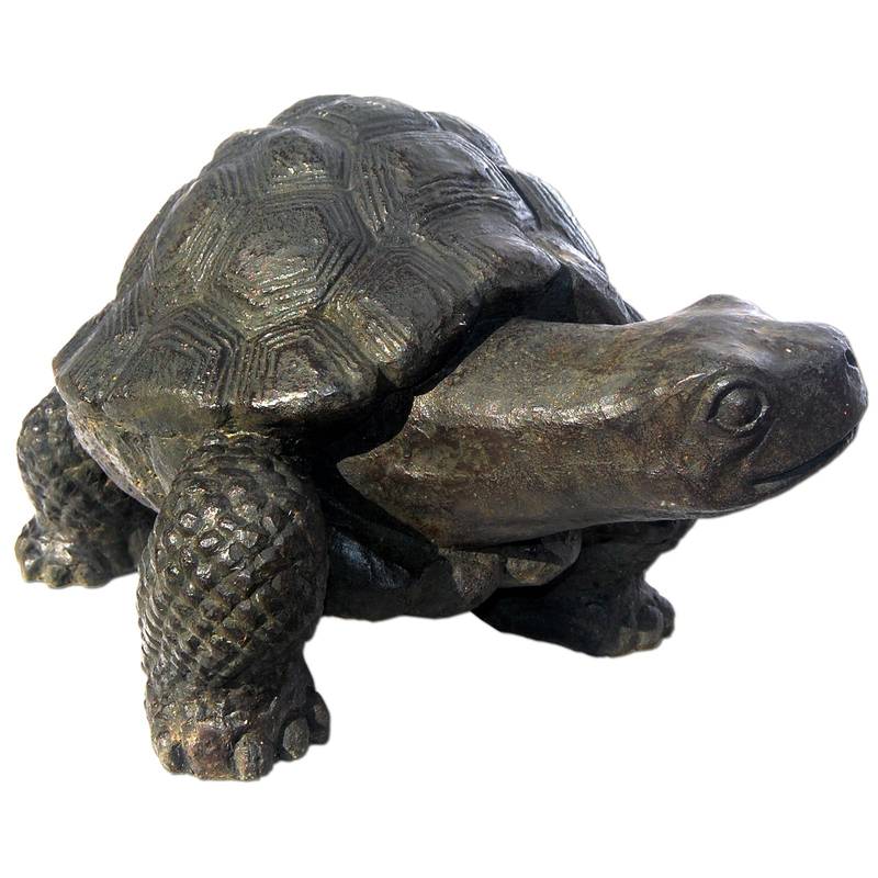Seestern Sportswear Seestern Homedeko Schildkröte Turtle Garten Statue Figur Skulptur 45 cm Steinguß für innen & außen /2480