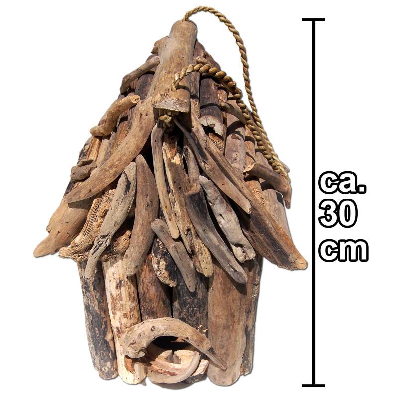 Seestern Sportswear SEESTERN Treibholz Vogelhaus Vogelhäuschen Driftwood Gartendeko /1634 Online