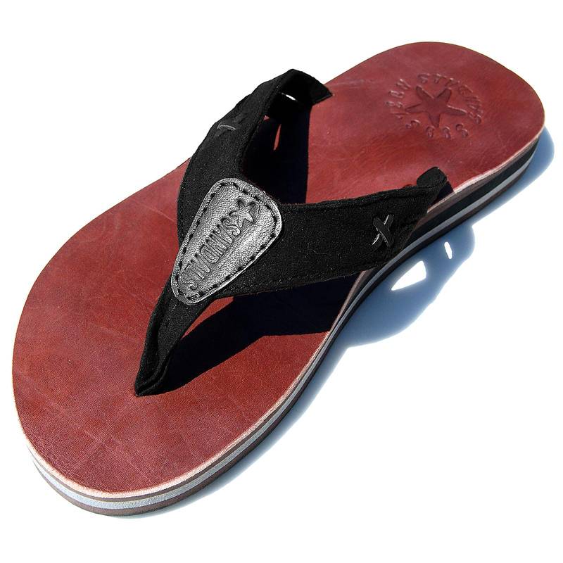 Seestern Sportswear SEESTERN Herren Leder Zehentrenner Zehensandale Zehensteg Sandalen Gr.40-50 /1966 Meist gekauft
