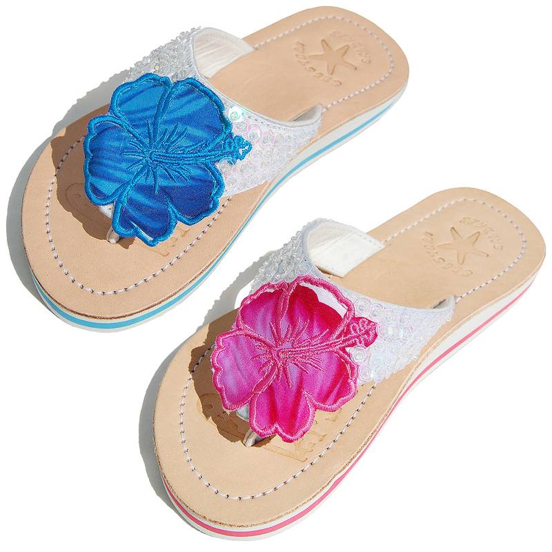 Seestern Sportswear SEESTERN Damen Leder Zehentrenner Zehensandale Zehensteg Sandalen in Gr.36-41 /2123