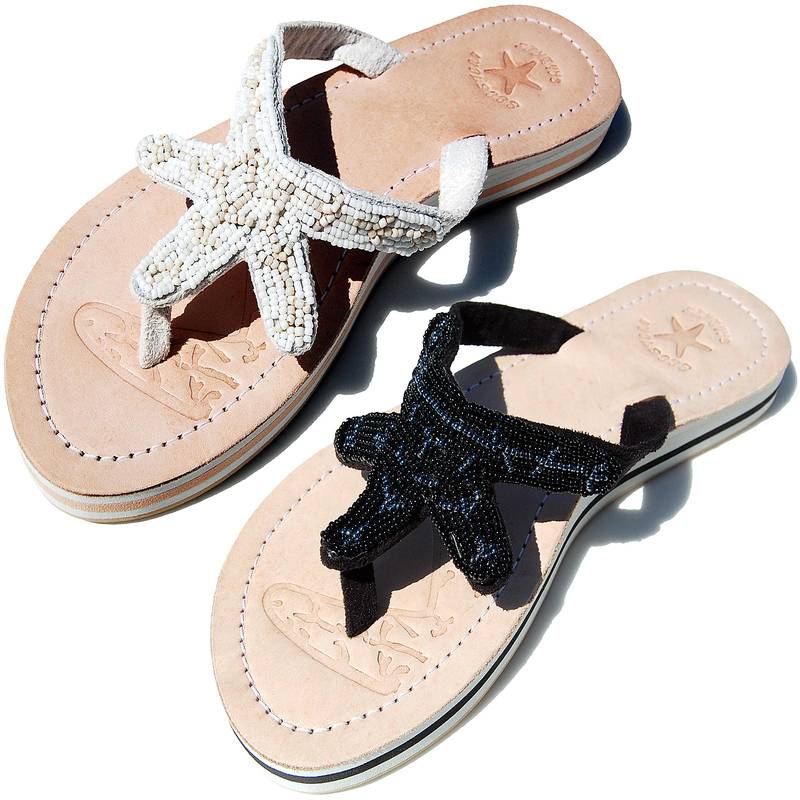 Seestern Sportswear SEESTERN Damen Leder Zehentrenner Zehensandale Zehensteg Sandalen in Größe 36-44 /2120