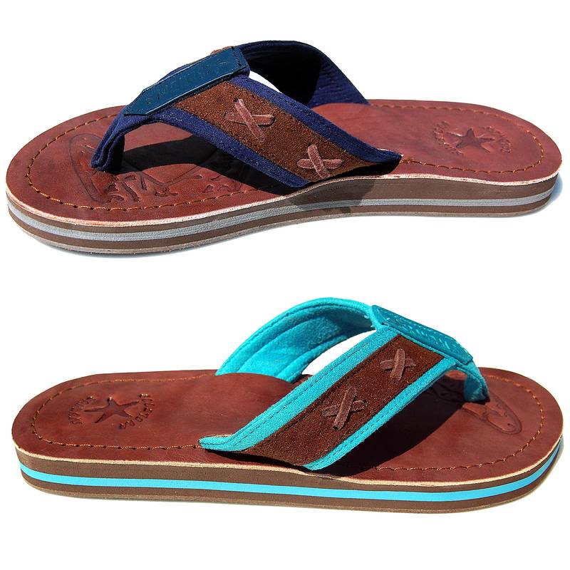 Seestern Sportswear SEESTERN Jungen Jugendliche Leder Zehentrenner Zehensandale Sandalen Gr.36-42 /2160