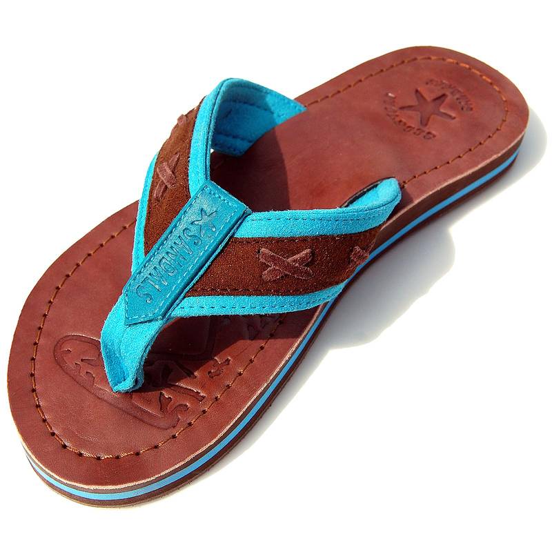 Seestern Sportswear SEESTERN Jungen Leder Zehentrenner Zehensandale Zehensteg Sandalen in Gr.25-36 /2160 Meist gekauft