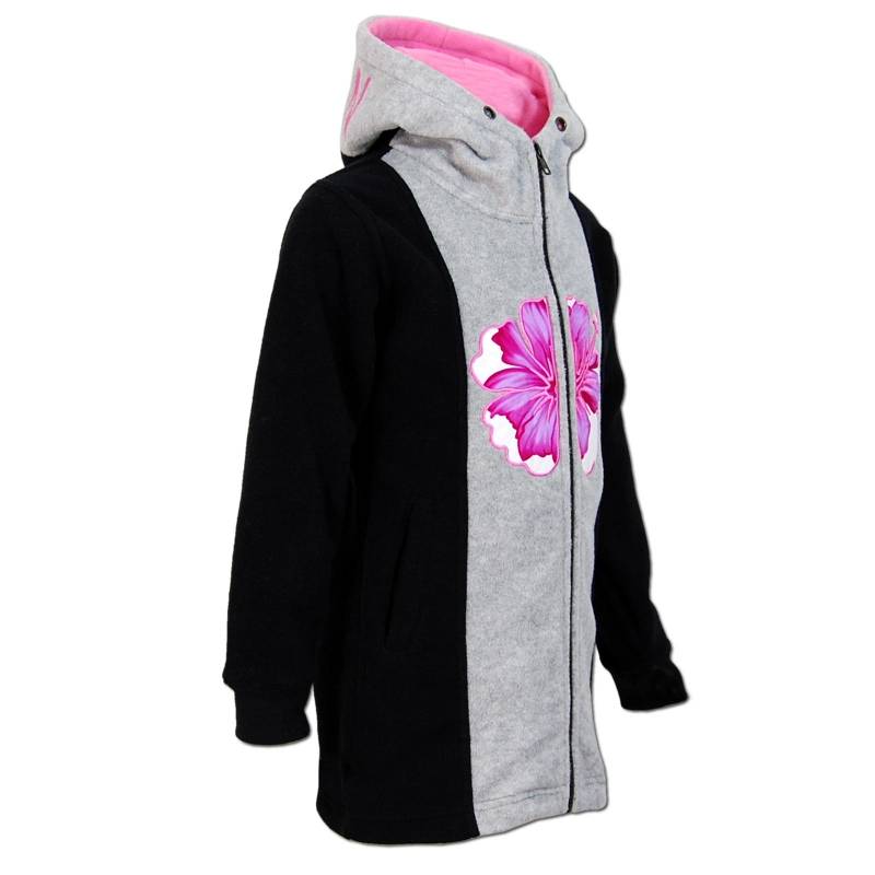 Seestern Sportswear SEESTERN Kinder Kapuzen Fleecejacke Fleecemantel Fleece Sweatjacke Girls in Größe 110 -116 /1104 Günstiger Verkauf