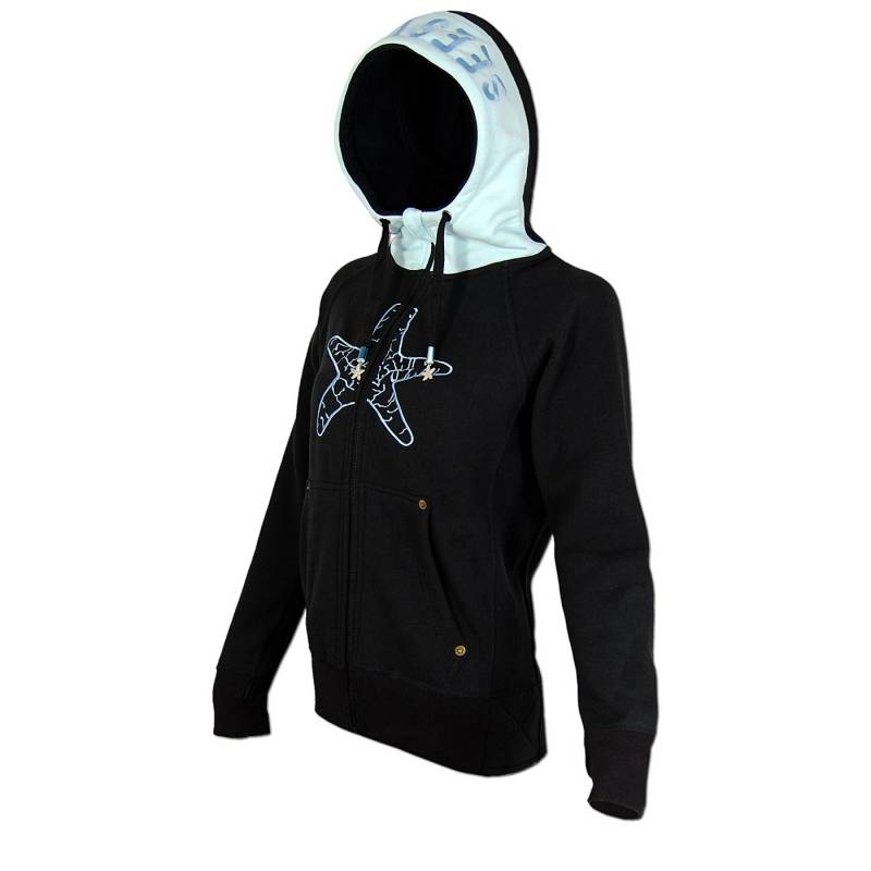 Seestern Sportswear SEESTERN Damen Kapuzen Sweat Shirt Jacke Hoody Sweater nur noch XS,S,XXL /1222 Letzte 3 Tage
