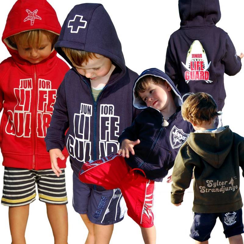Seestern Sportswear SEESTERN Jungen Kapuzen Sweat Jacke Auslaufmodelle Hoody Sweater 92-128 /0847