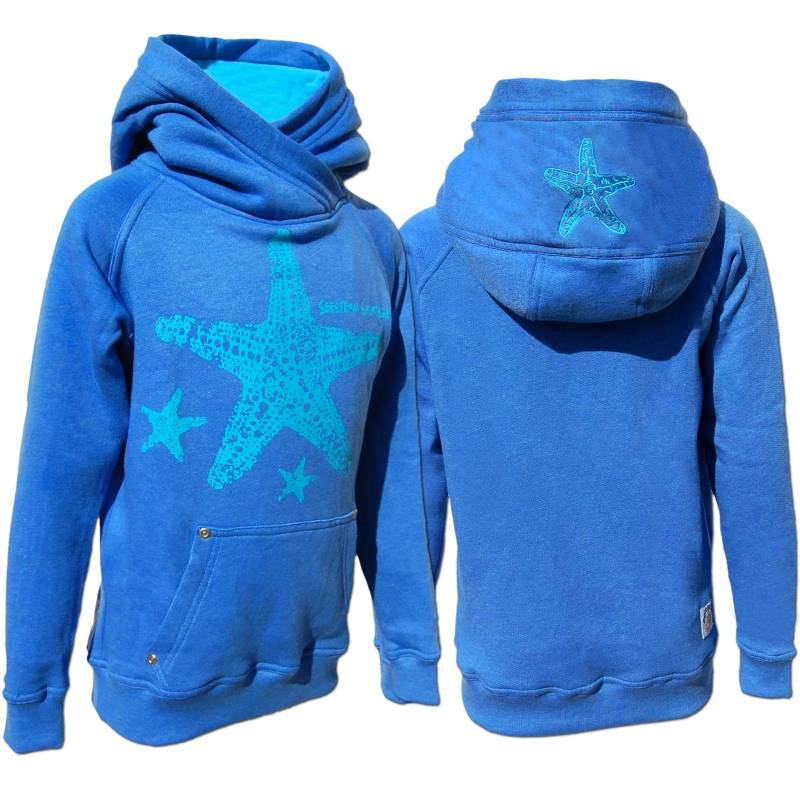 Seestern Sportswear SEESTERN Kinder Kapuzen Sweat Shirt Kapuzen Pullover Hoody Sweater Gr.104-164 /2101
