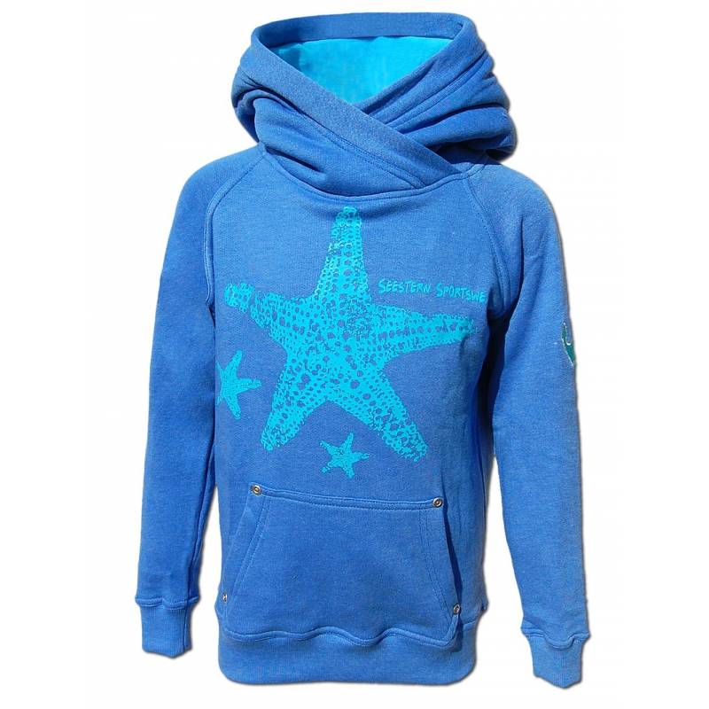 Seestern Sportswear SEESTERN Kinder Kapuzen Sweat Shirt Kapuzen Pullover Hoody Sweater Gr.104-164 /2101 Outlet