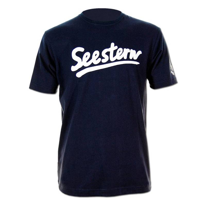 Seestern Sportswear SEESTERN Herren Tshirt hochw. Combed Jersey Kurzarm Gr S-XXL /1940 navy-weiss Meist gekauft
