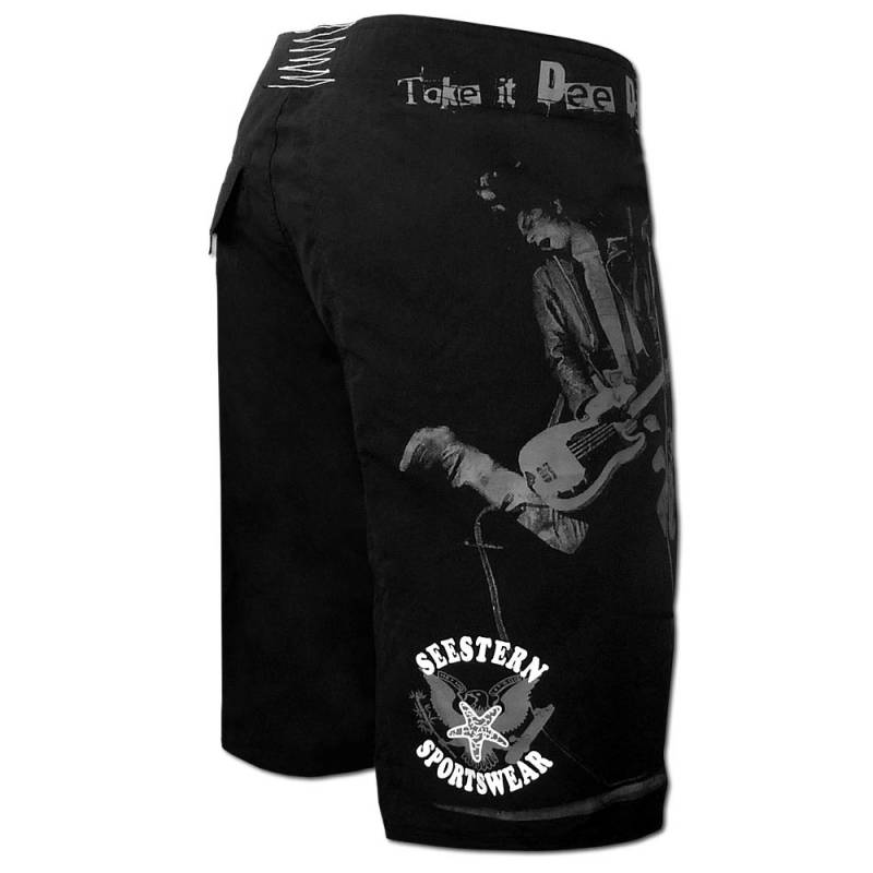 Seestern Sportswear SEESTERN Herren Boardshorts Surfshort Ramones Print Boardshort Surf Shorts S-XXXL /1244 Blitzverkäufe