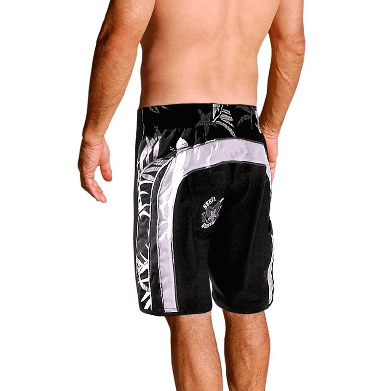 Seestern Sportswear SEESTERN Herren Microstrech Boardshorts m.Gummizug hinten Surfshorts Boardshort Badehorts XS-3XL /2353 Fabrikverkauf