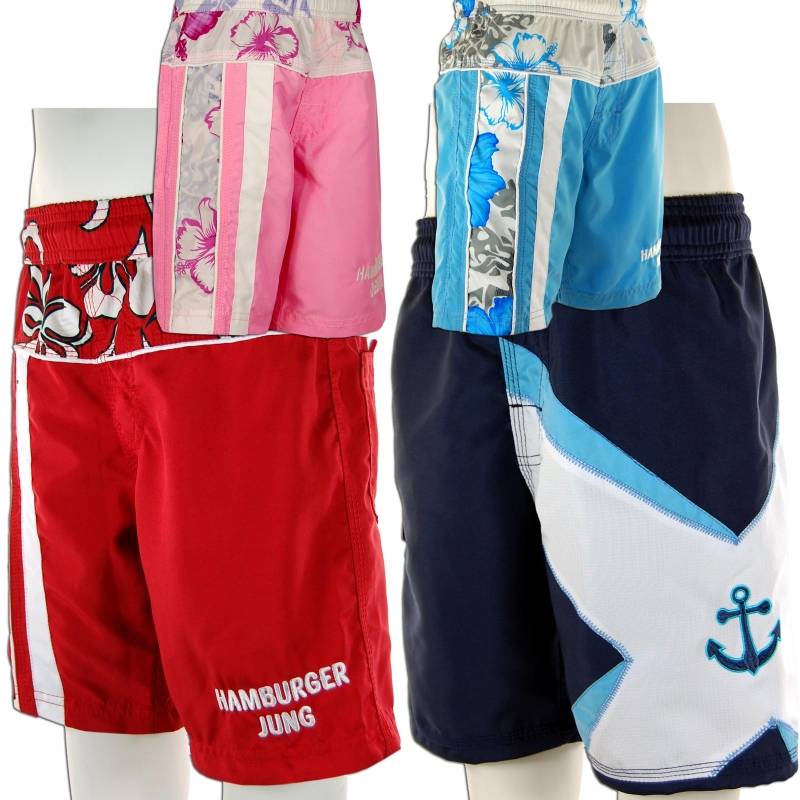 Seestern Sportswear SEESTERN Kinder Boardshorts Surfshorts Boardshort Hamburger Jung/Deern 116-152
