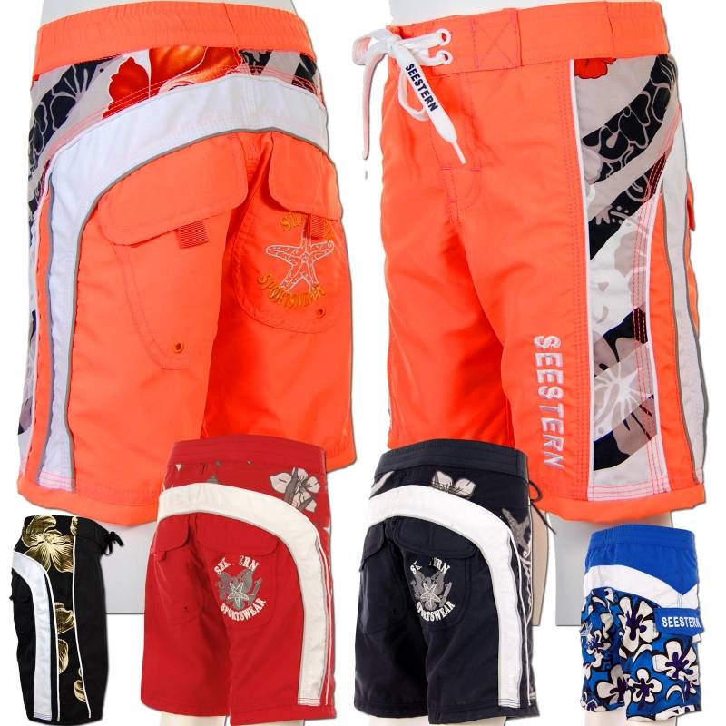 Seestern Sportswear SEESTERN Kinder Boardshorts Surfshorts Boardshort Surf Short Bade Shorts 92-152