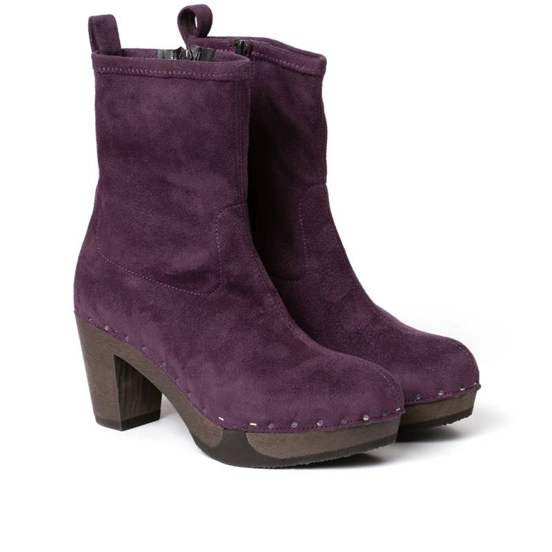 Softclox FABIA vegan Velourseffekt viola (dunkel) Osterangebot