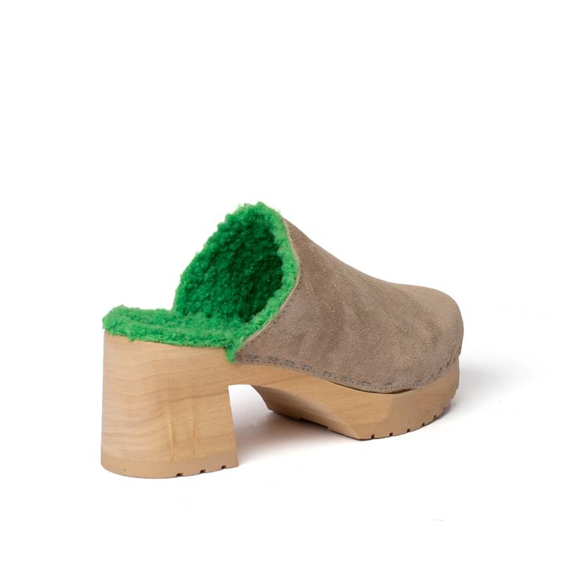 Softclox HANJA Kaschmir/Plüsch taupe/green (natur) Jubiläumsangebot