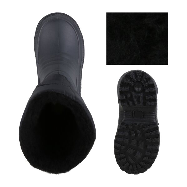Stiefelparadies Kinder Winter Boots in Grau Schwarz Angebote