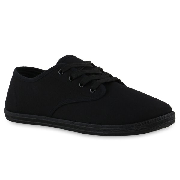 Stiefelparadies Herren Sneaker Low in Dunkelblau Schlussverkauf