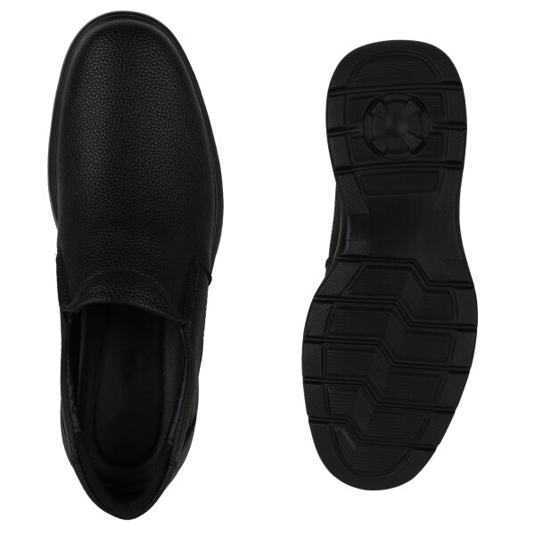 Stiefelparadies Herren Klassische Halbschuhe in Schwarz Angebote