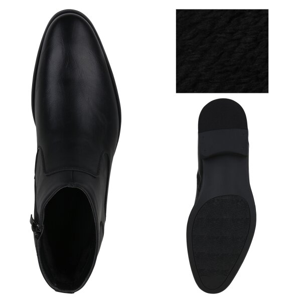 Stiefelparadies Herren Winter Boots in Schwarz Meist gekauft