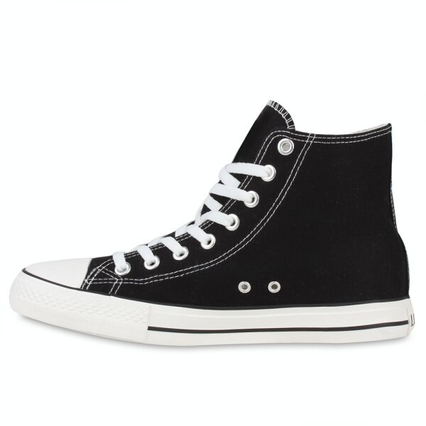Stiefelparadies Herren Sneaker high in Schwarz Lucky Meist gekauft