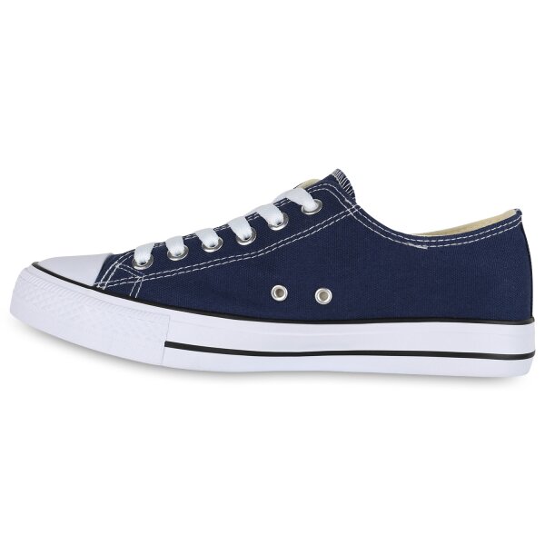 Stiefelparadies Herren Sneaker low in Dunkelblau Outlet