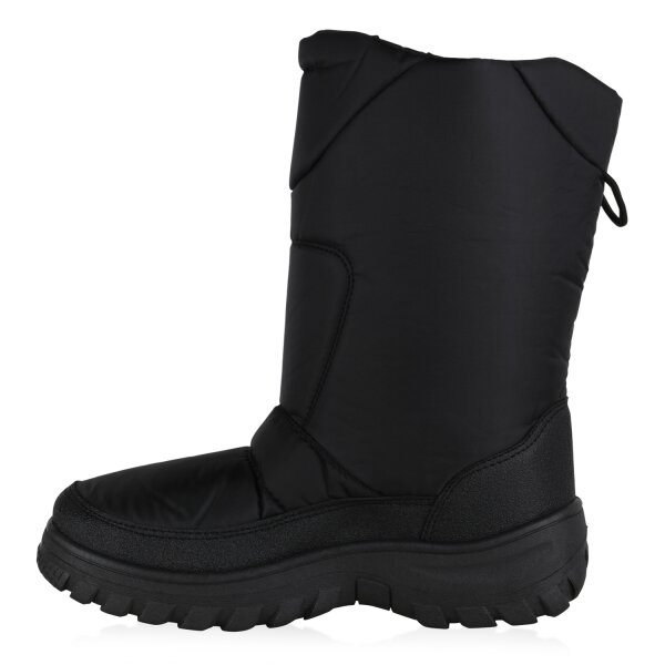 Stiefelparadies Herren Winter Boots in Schwarz Angebote