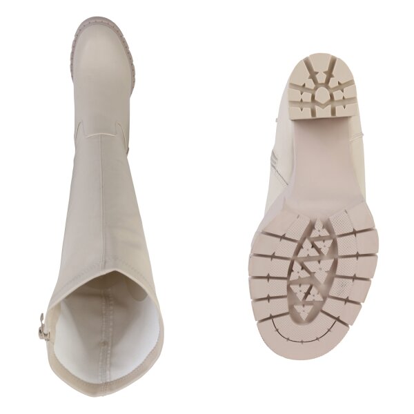 Stiefelparadies Damen Klassische Stiefel in Beige im Angebot