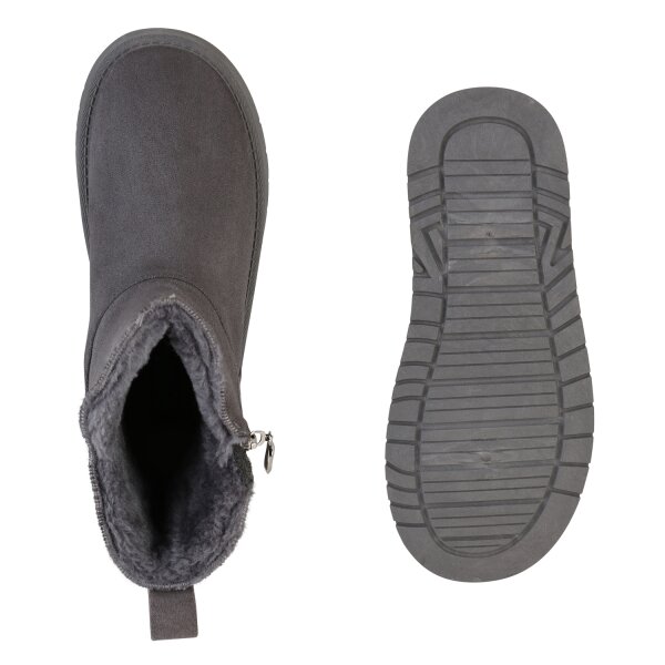 Stiefelparadies Damen Winter Boots in Grau Online