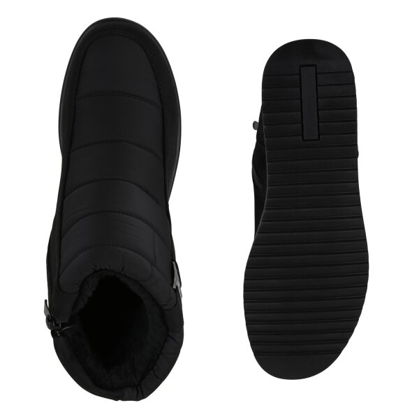 Stiefelparadies Damen Winter Boots in Schwarz Hotsell