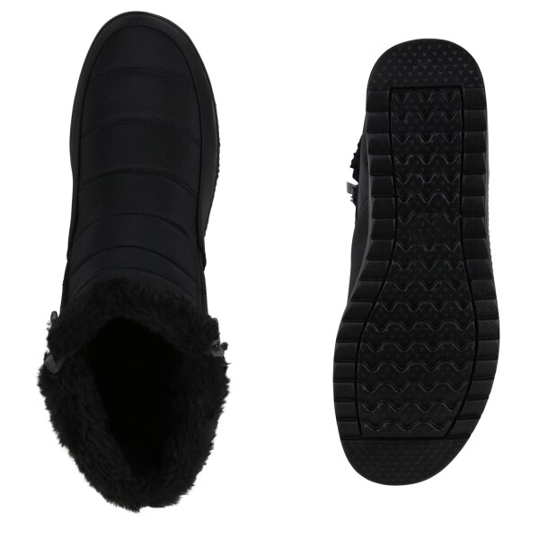 Stiefelparadies Damen Winter Boots in Schwarz im Angebot