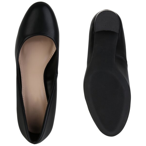 Stiefelparadies Damen Klassische Pumps in Schwarz Angebote