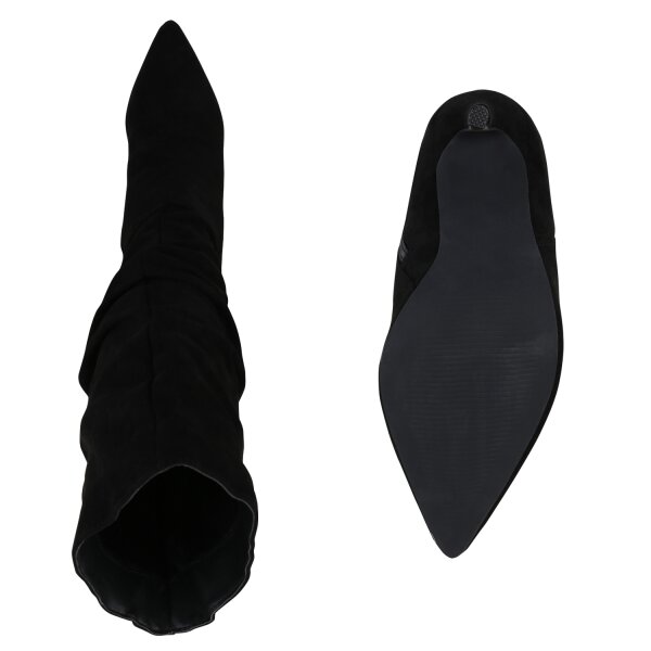 Stiefelparadies Damen High Heels in Schwarz Letzter Tag