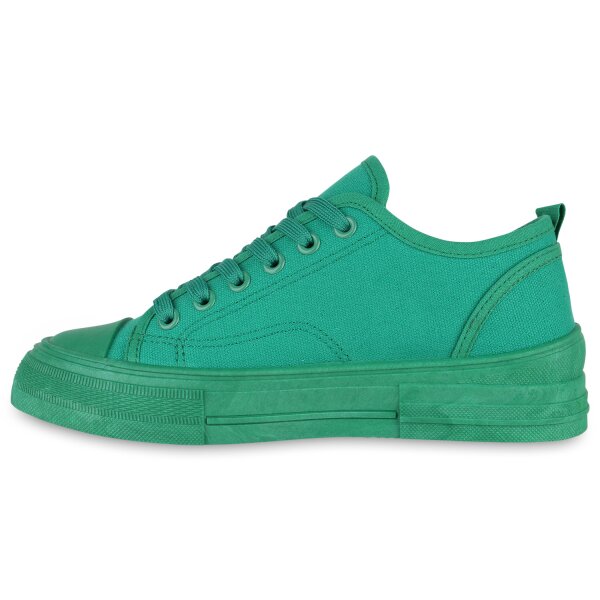 Stiefelparadies Damen Sneaker low in Grün